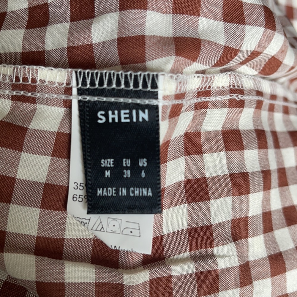 SHEIN gingham slit skirt - Picture 5 of 5